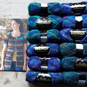 noro sock wool and pattern book